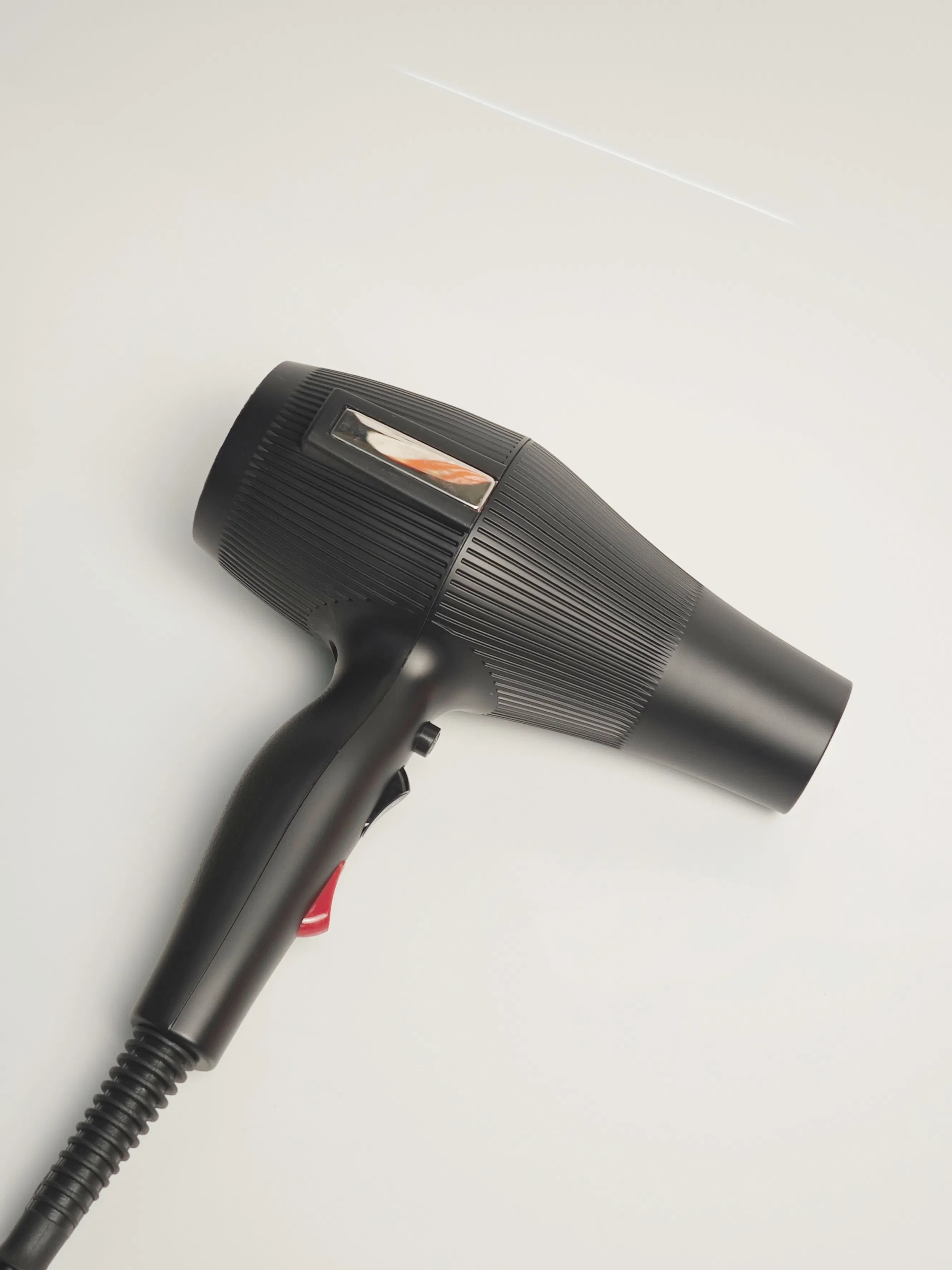 Fast Hair Styling Tool with Customizable Red Power Cord Head