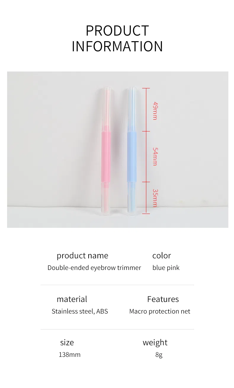 Precision Green Eyebrow Grooming Tool for Flawless Shaping