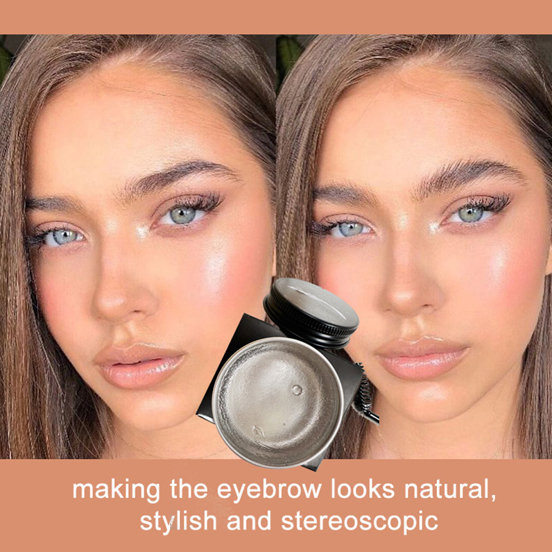 Waterproof Styling Soap Private Label Clear Eyebrow Enhancer Gel Eyebrow Styling Soap