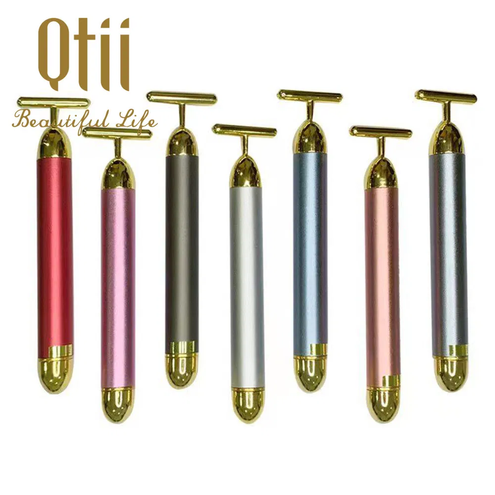 24K Golden Pulse Facial Massager