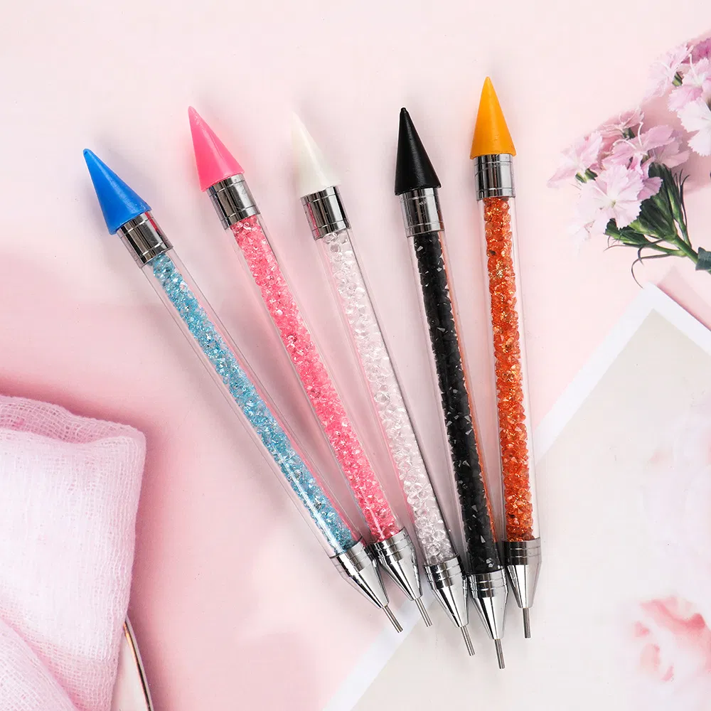 Double Heads Wax Pen Dotting Pen Nail Salon Art Tool Replaceable