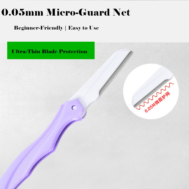 DIY Stainless Steel Eyebrow Grooming Shaping Complete Brow Tool 5-Piece Eyebrow Kit