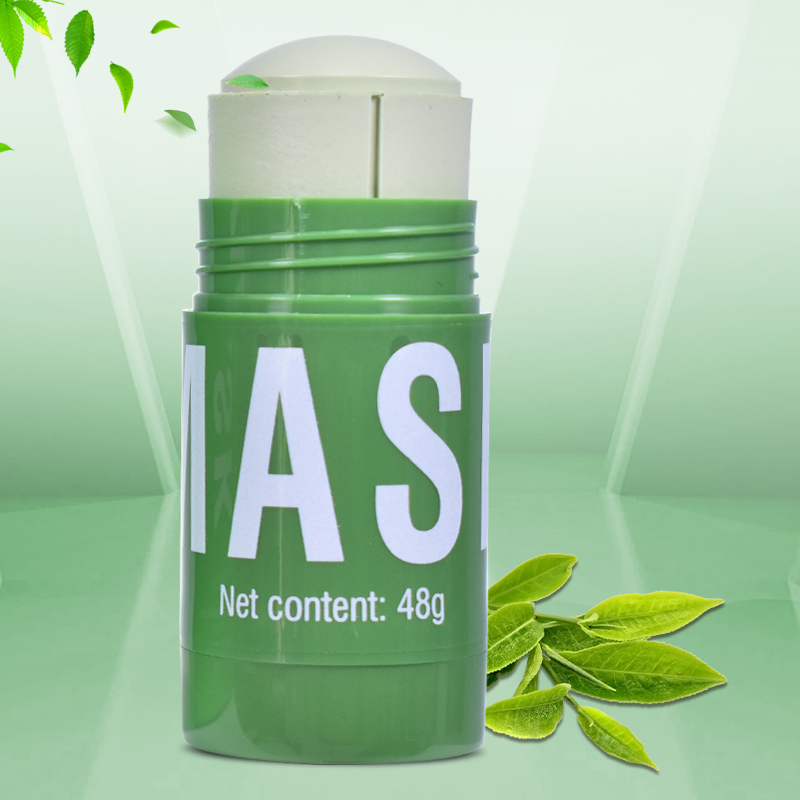 Wholesale Skincare Private Label Original Skin Care Mud Mask Whitening Acne Cleansing Facial Body Green Tea Face Clay Masking Stick