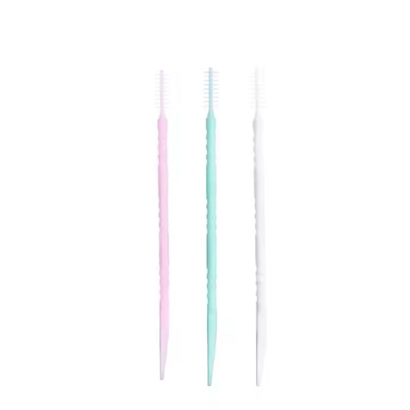High Quality Double-Ended Fishbone Toothpick Interdental Brushes