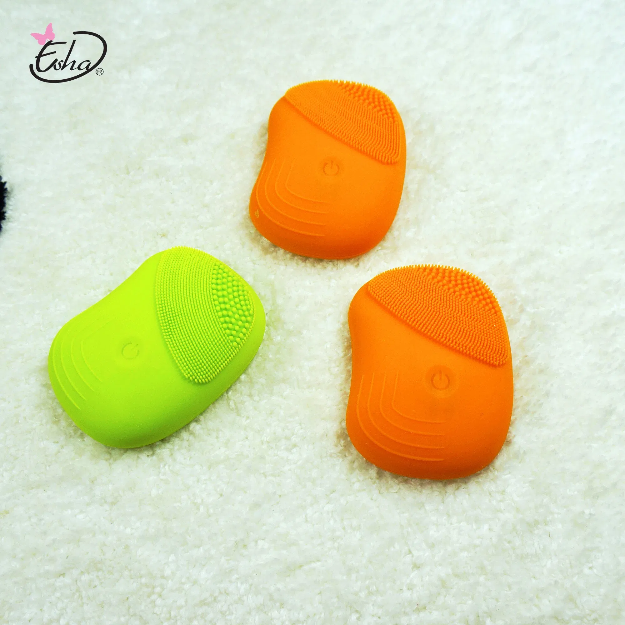 Fruit Facail Massage Beauty Care Body Silicone Cleansing Face Washer Skin Cleaning Tool