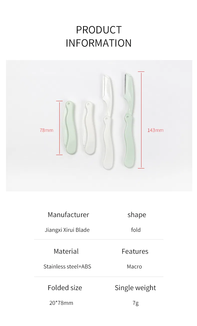 Eyebrow Razor Detail 3