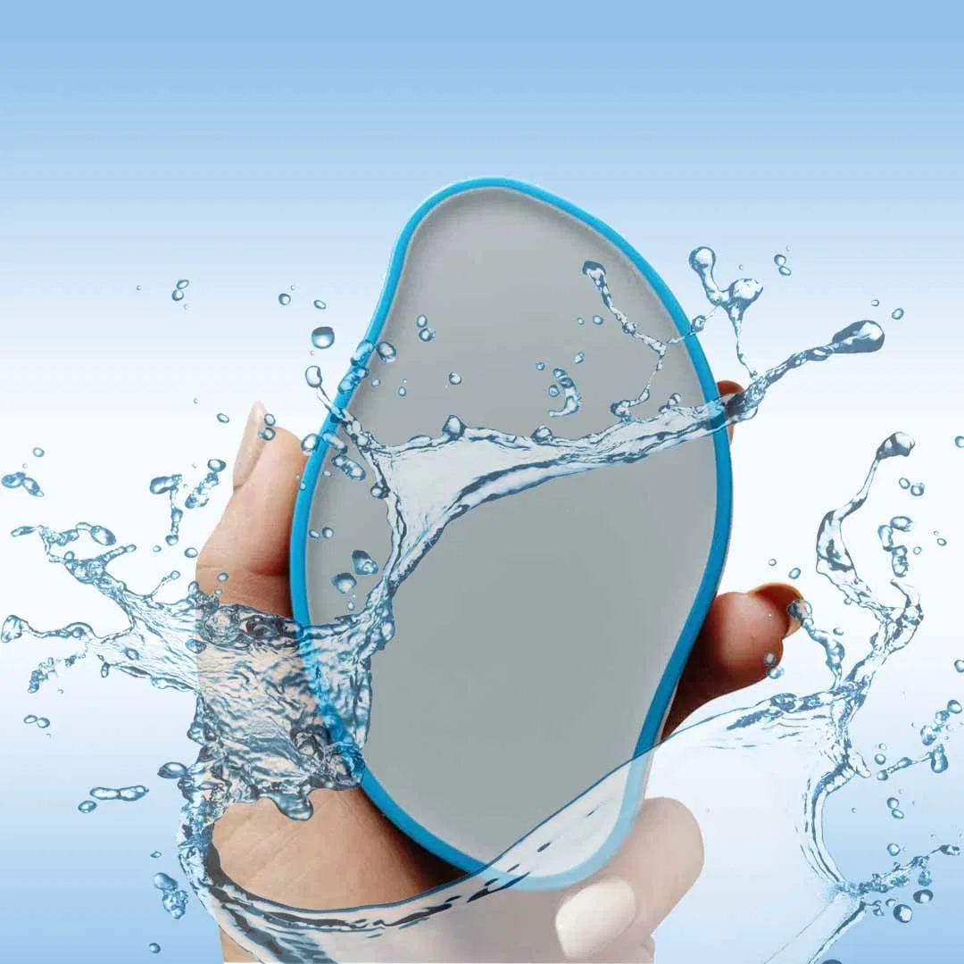 Reusable Physical Crystal Hair Eraser Crystal Epilator Painless Exfoliating Depilation Tool Arms Back Chest Body Hair Removal