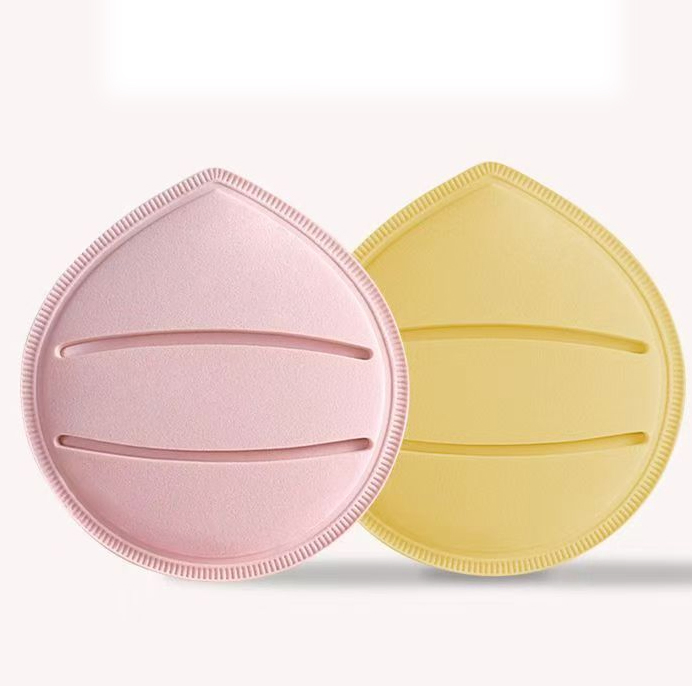 Cotton Candy Large Teardrop Powder Puff, Super Soft and Elastic, Non-Powder-Absorbing, Dual-Use for Dry and Wet Application, Foundation Liquid and Makeup Egg