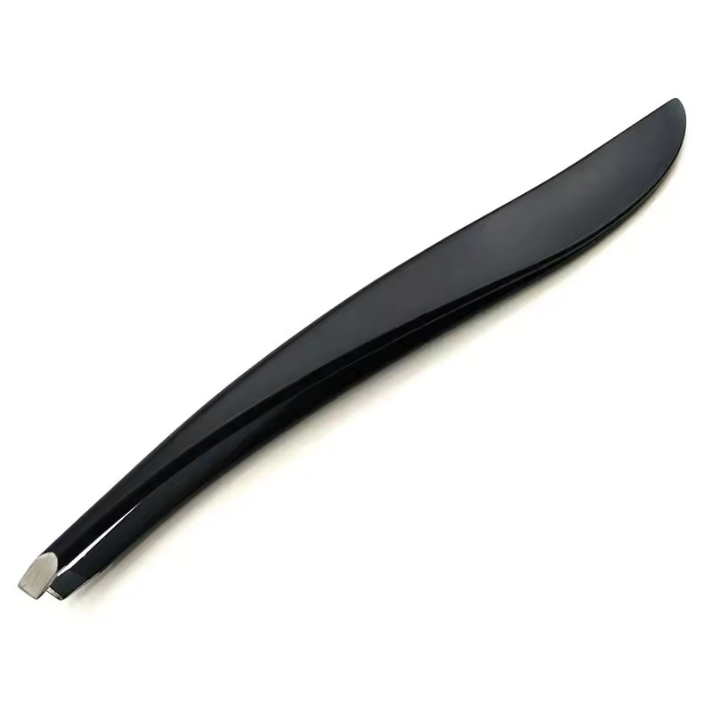 Grooming Makeup Artist Eyebrow Plucking Beard Trimming Mustache Shaping Slant Tip Tweezers