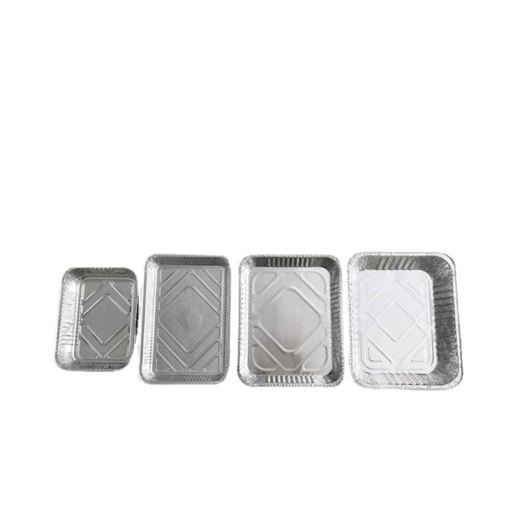 Custom Packaging Wholesale Hot Size Disposable Aluminum Foil Pans Baking
