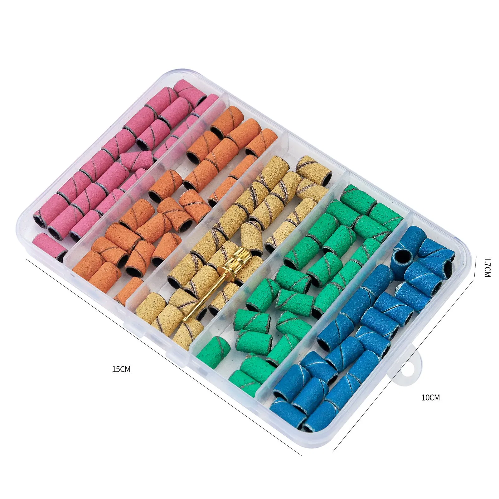 Professional Nail Tool Durable Coarse Fine Ring Nail Sanding Bands