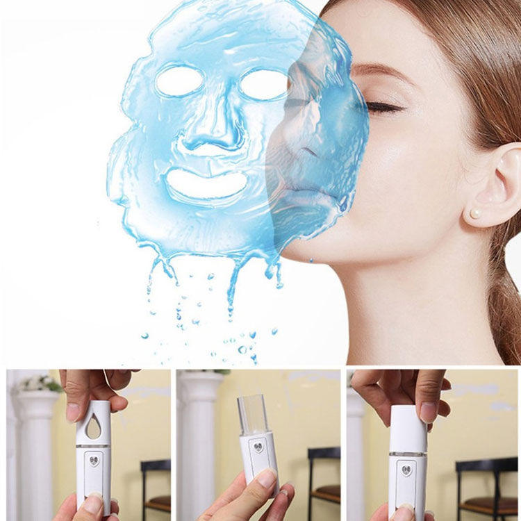 Facial Water Treatment Portable Facial Handheld Nano Spray Mini and Ion Steamer