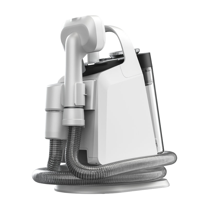 Quiet Electric Pet Vacuum Grooming Tool with Clipper Nail Trimmer Grinder Brush