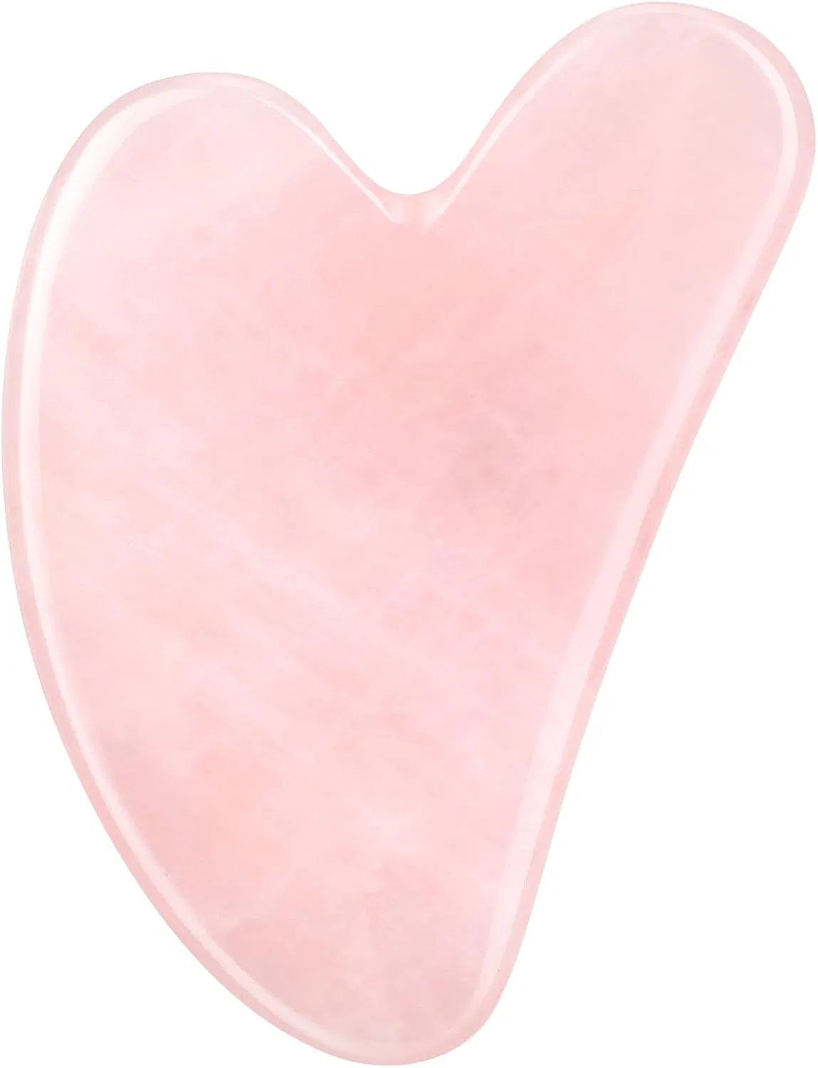 Gua Sha Facial Tools, Rose Quartz Guasha Tool for Face &amp; Eye, Puffiness Reducing &amp; Jawline Massage Relax Therapy