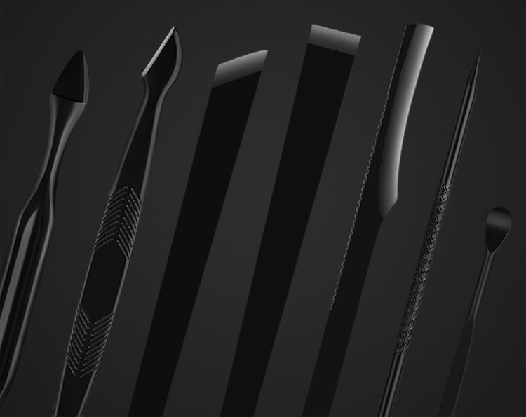 15PCS Professional Stainless Steel Nail Clipper Travel &amp; Grooming Kit Nail Tools Manicure &amp; Pedicure Set with Case