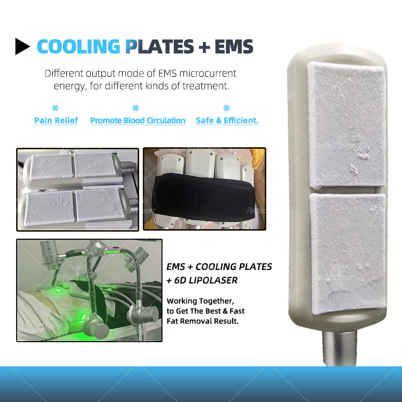 Multifunction Selective Fat Reduction Green Laser Body Slim 6D Slimming Beauty Device