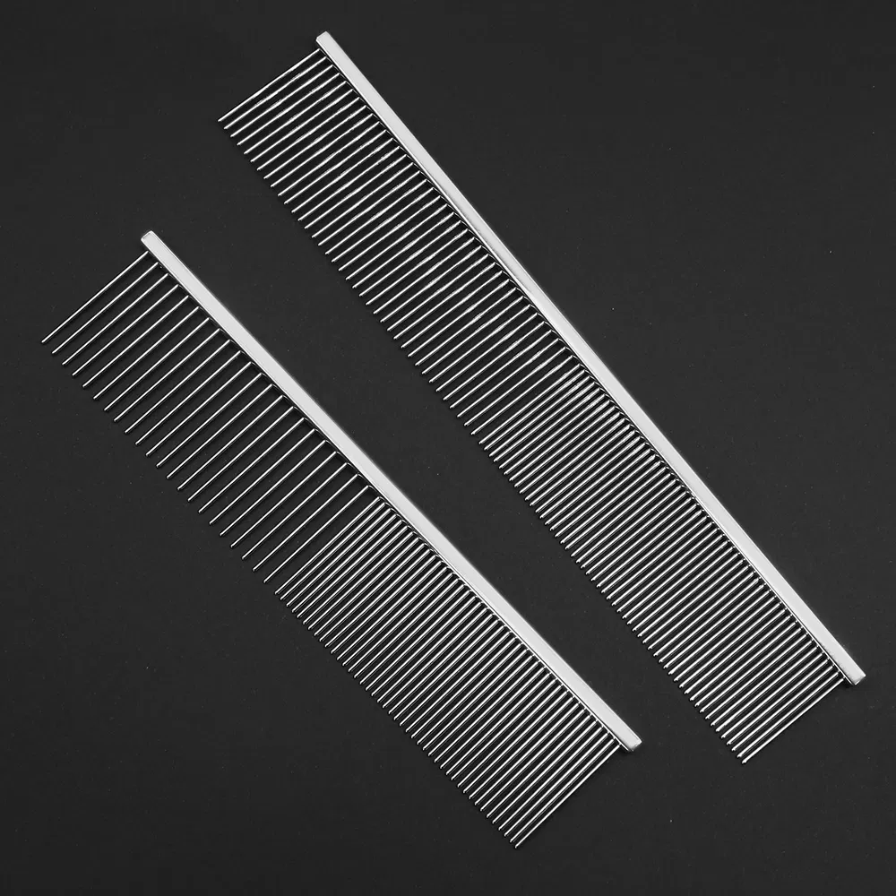 Steel Dog Grooming Tool for Easy Knotting Hair Removal