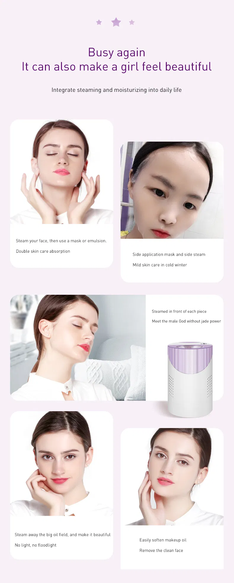 Facial Humidifier Sprayer Steamer