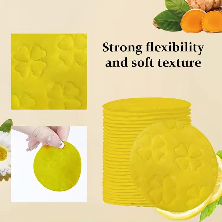 Wholesale Exfoliating Acne Treatment Facial Cotton Pads Brightening Kojic Acid Turmeric Cleansing Pads for Dark Spots