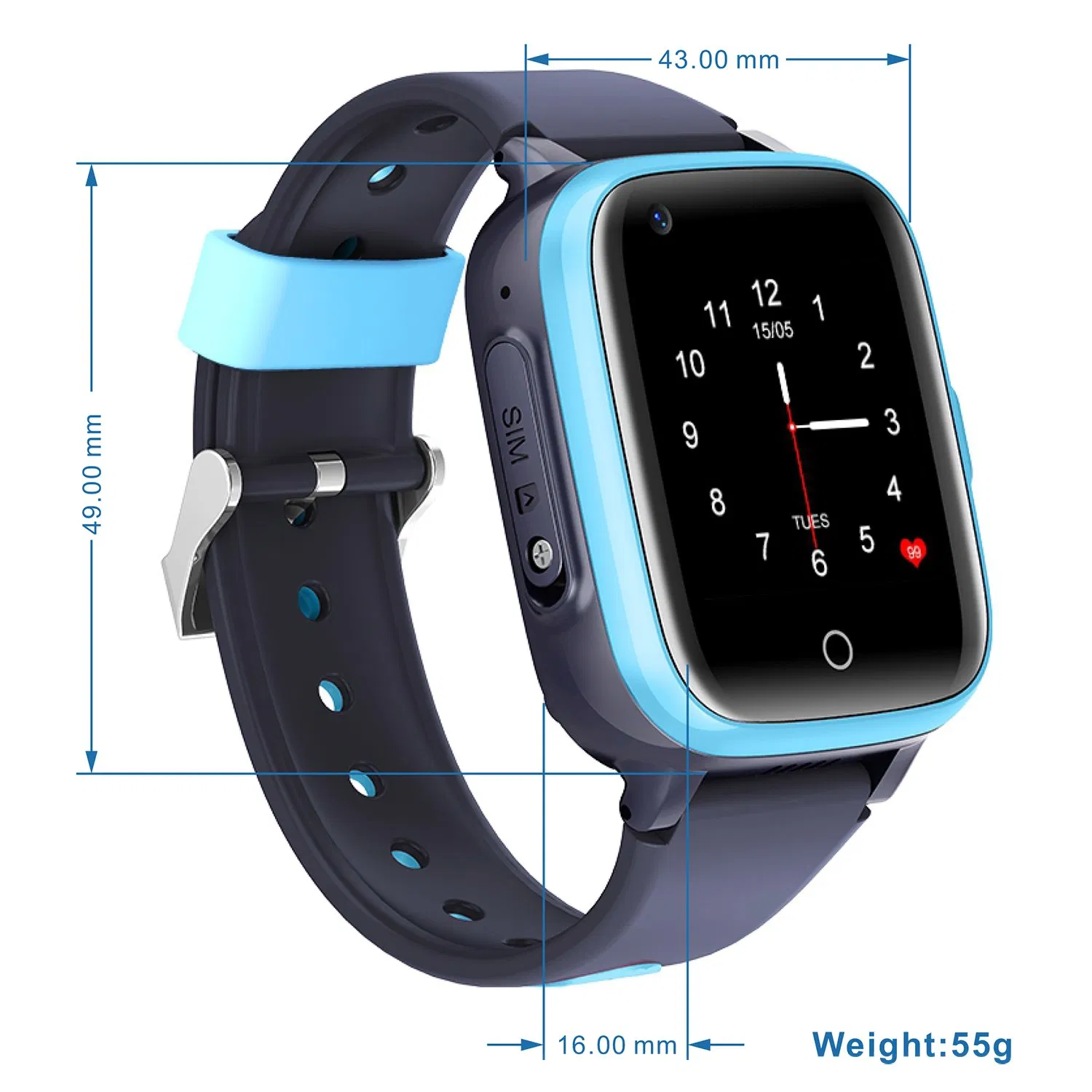2025 Amazon Popular 4G IP67 Waterproof beauty electric Children Security Sport Kids Smart Watch Fitness GPS tracker Tracker device with Video Call D31