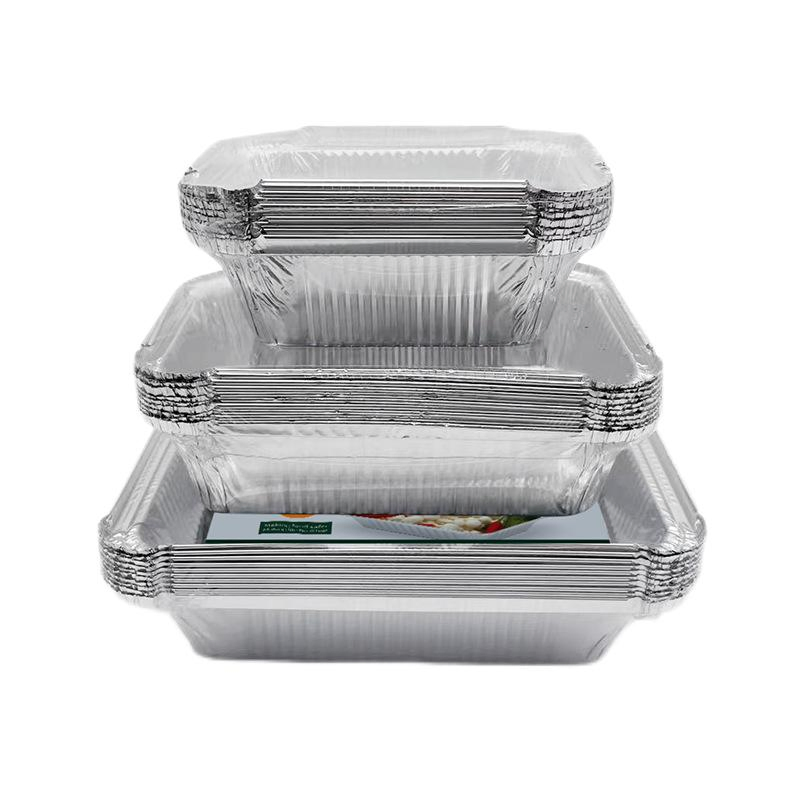 Custom Packaging Wholesale Hot Size Disposable Aluminum Foil Pans Baking