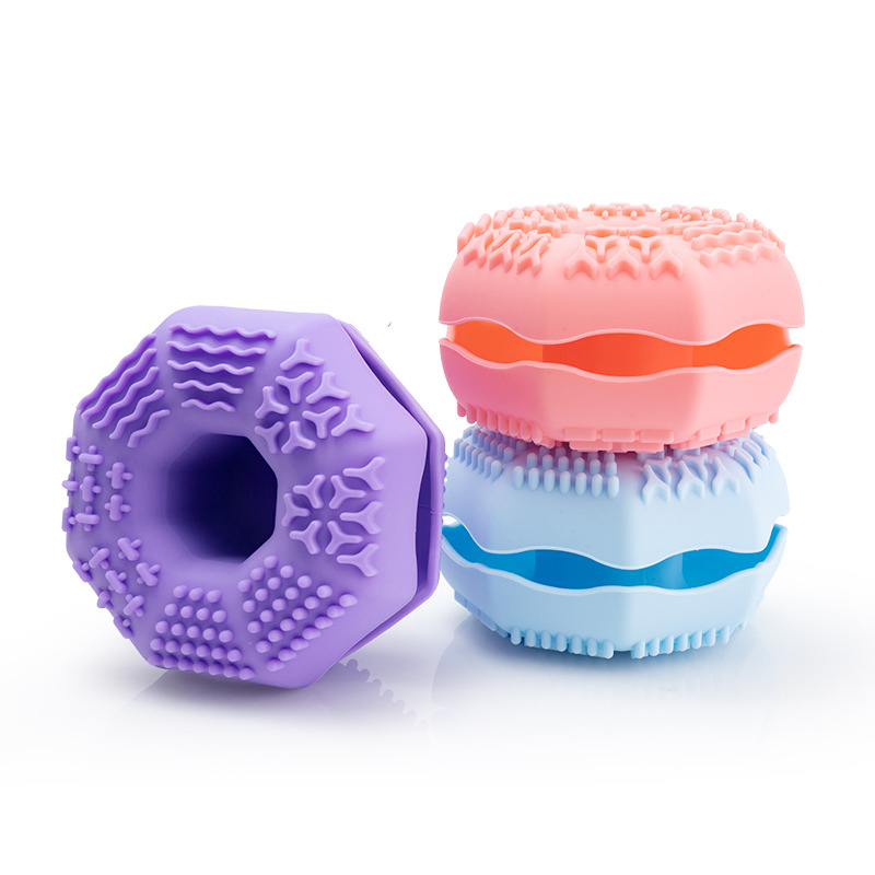 Bestseller Portable Multi Functional Silicone Makeup Brush Cleaning Mat with Storage Case