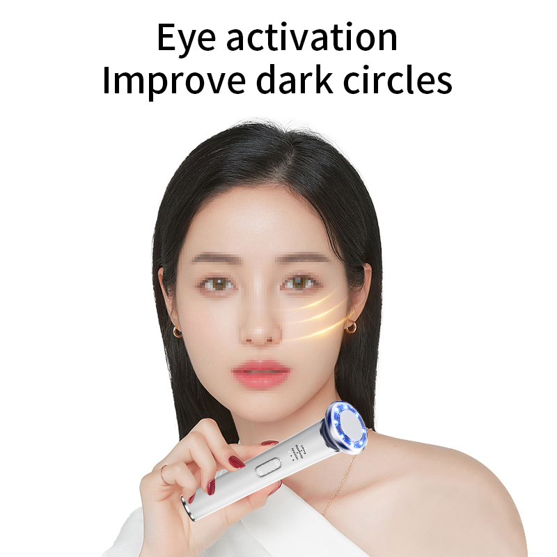 Multifunction EMS Microcurrent Facial Massage Red Light Therapy Beauty Device