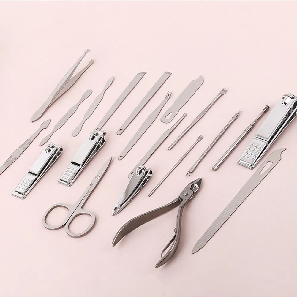 Pedicure Nails Tools Kit 5PCS Stainless Steel Nail Art Equipment Clipper Manicure Care Supplies Tool Set
