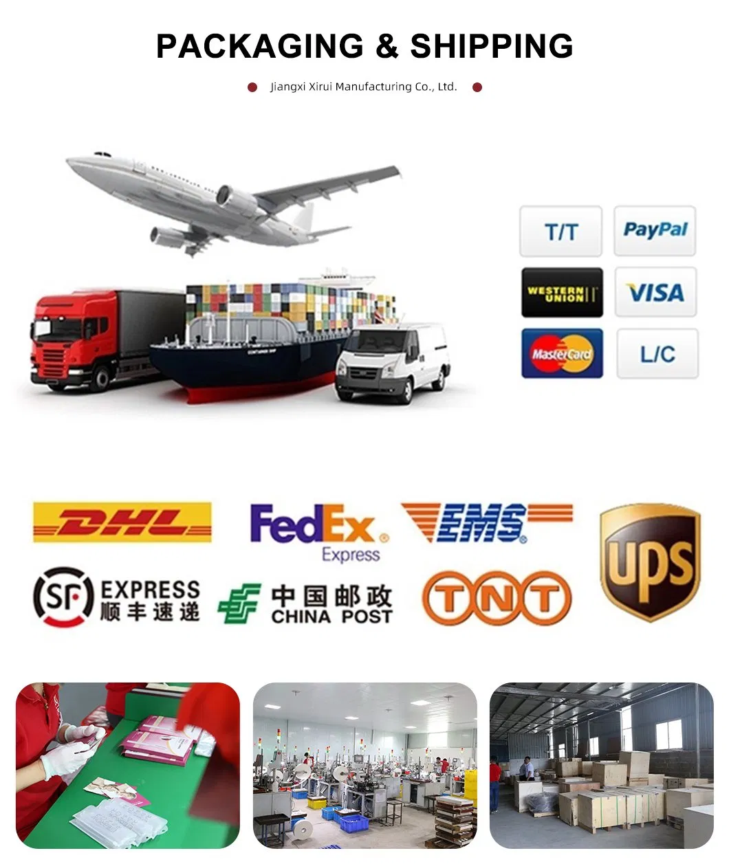 Packing and Shipping