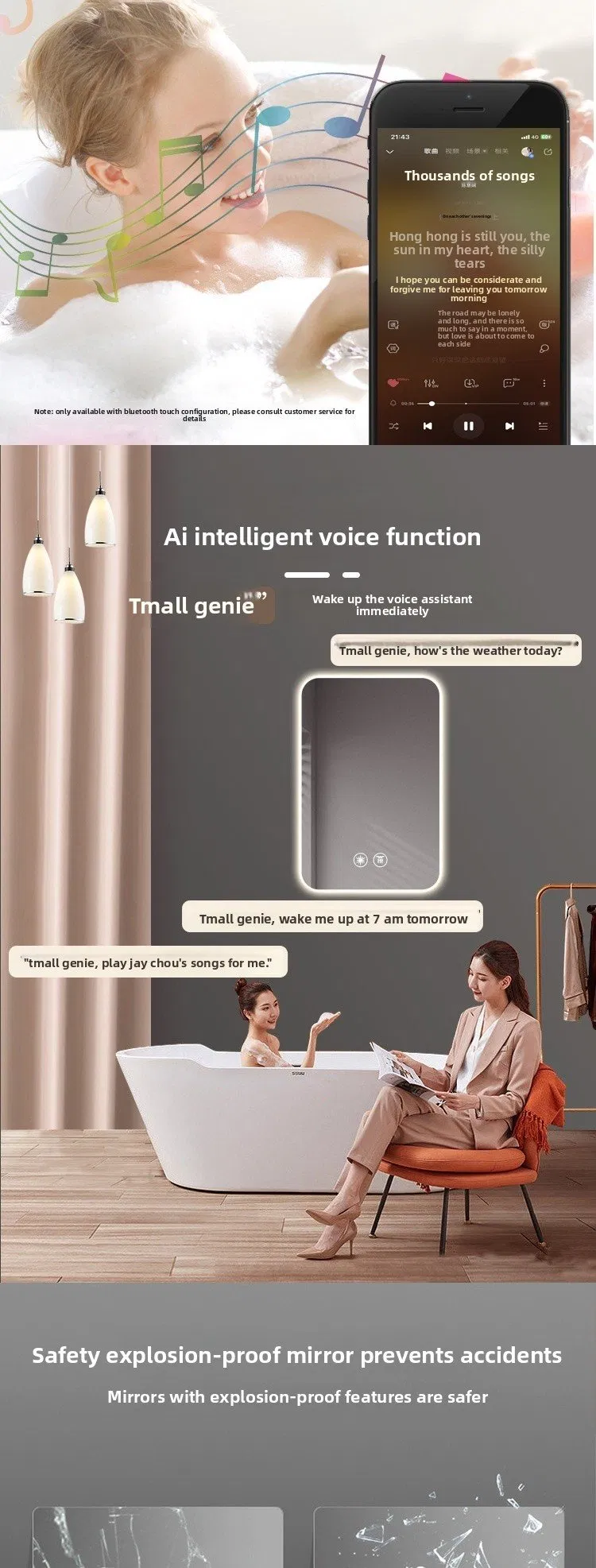 Smart Mirror Detail