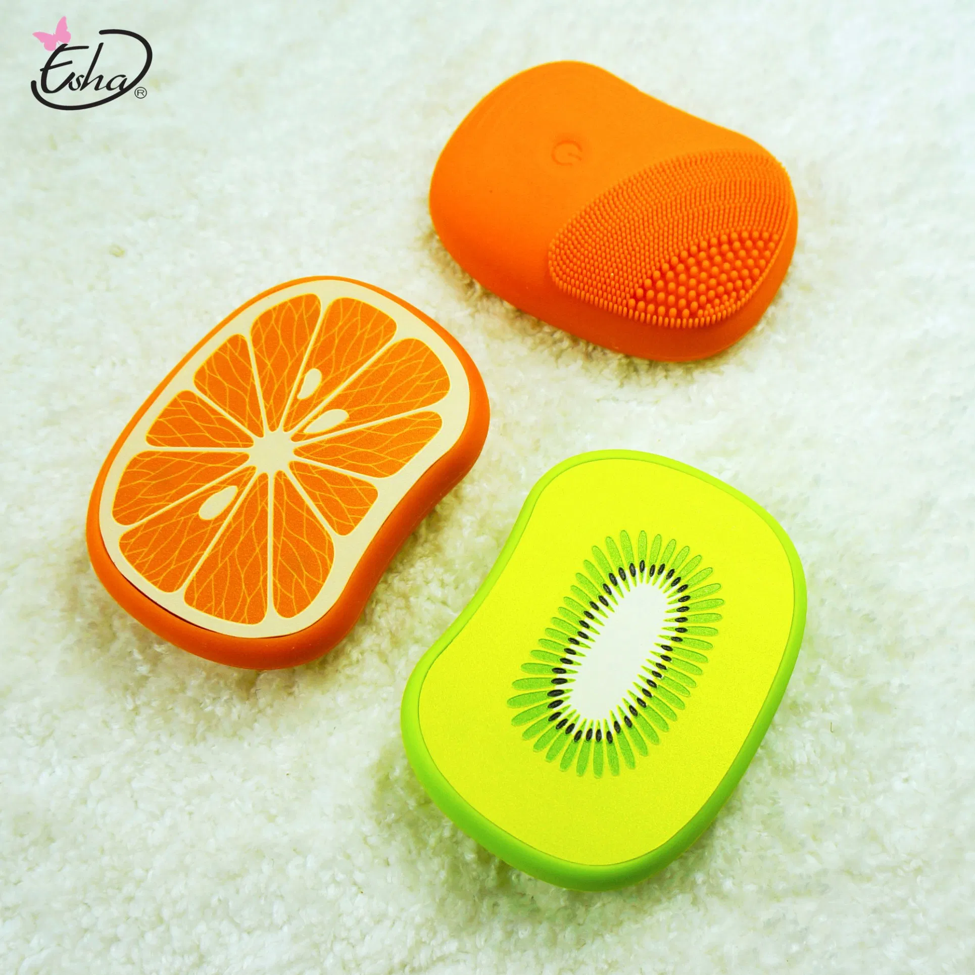 Fruit Facail Massage Beauty Care Body Silicone Cleansing Face Washer Skin Cleaning Tool