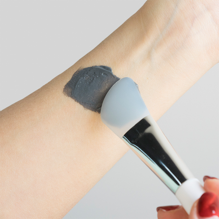 2PCS New Facial Beauty Tools Application Cosmetic Makeup Brush Face Silicone Mask Brush