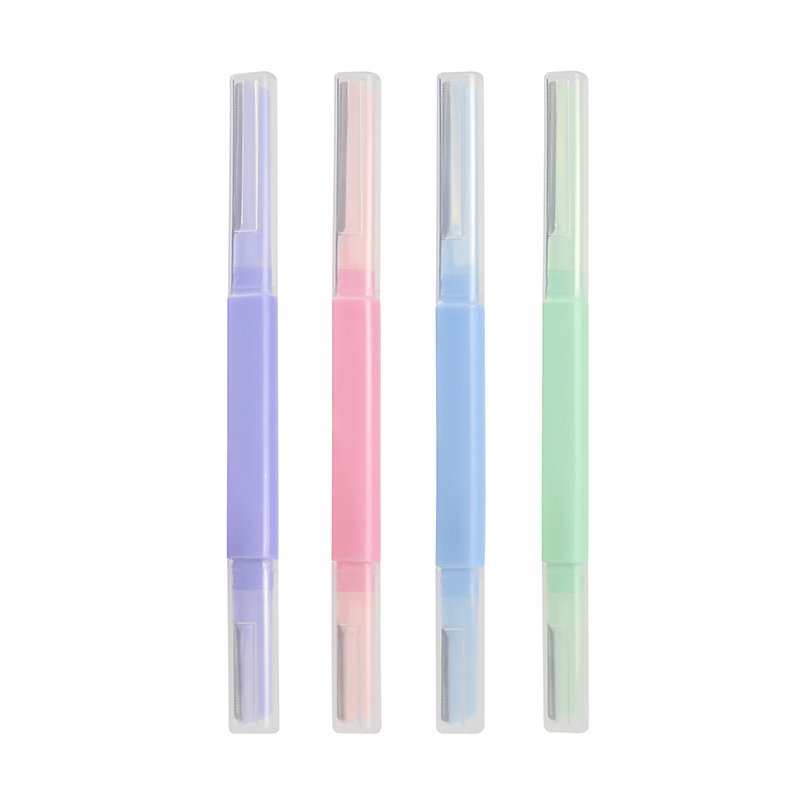 Precision Green Eyebrow Grooming Tool for Flawless Shaping