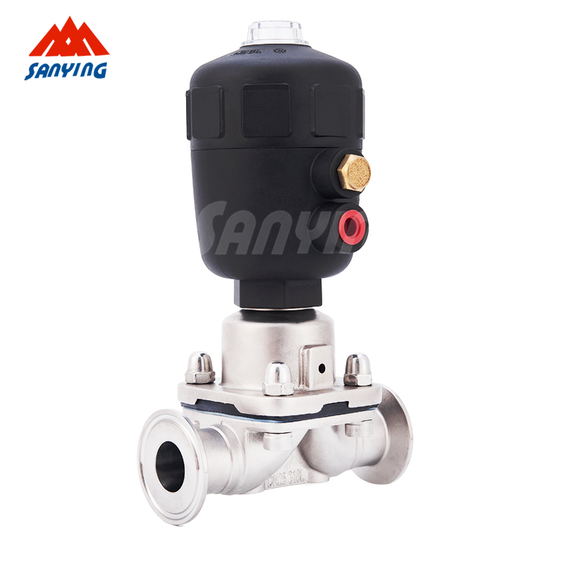 Hygienic Design Pneumatic Actuator Diaphragm Valve for Bio-Pharmaceutical