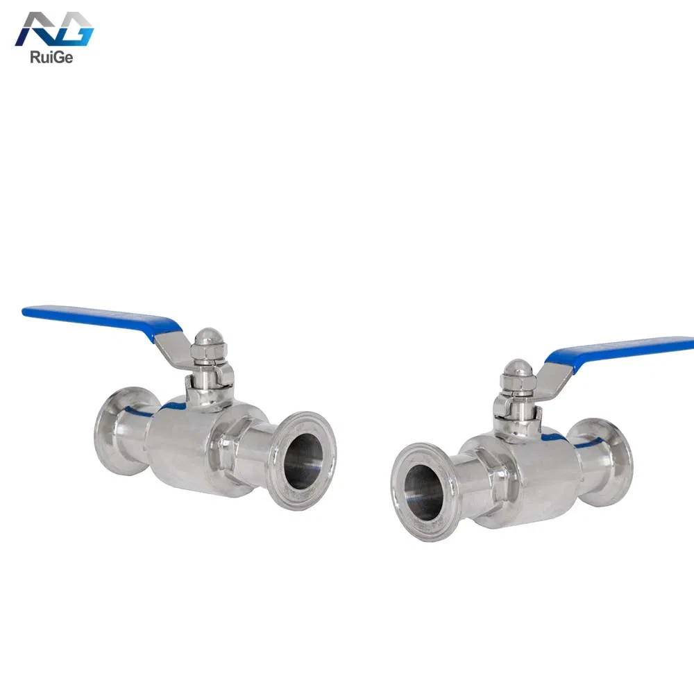 304 316 Stainless Steel Sanitary Quick-Clamp Ball Valve