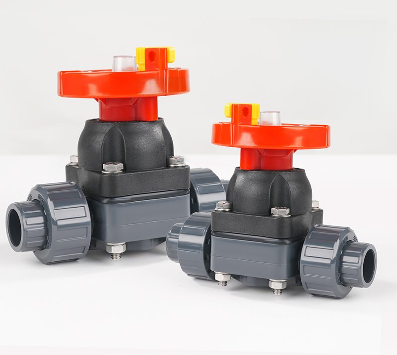 High-Performance UPVC Union Diaphragm Valve for Fluid Control