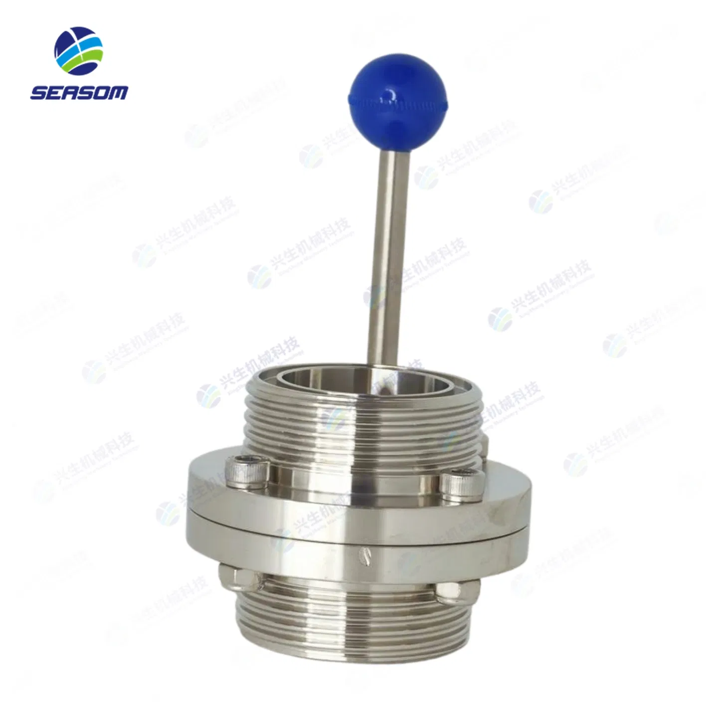 Premium 316/316L Stainless Steel SMS Butterfly Valve for Sanitary Applications