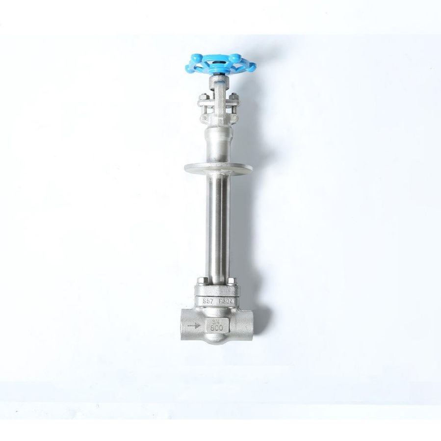 Stainless Steel Ductile Iron Pressure Reducing Cryogenic Valve for LNG &amp; Ln2, Liquid Nitrogen -196℃ Industrial/Gate/Check/Float/Ball/Globe Valves