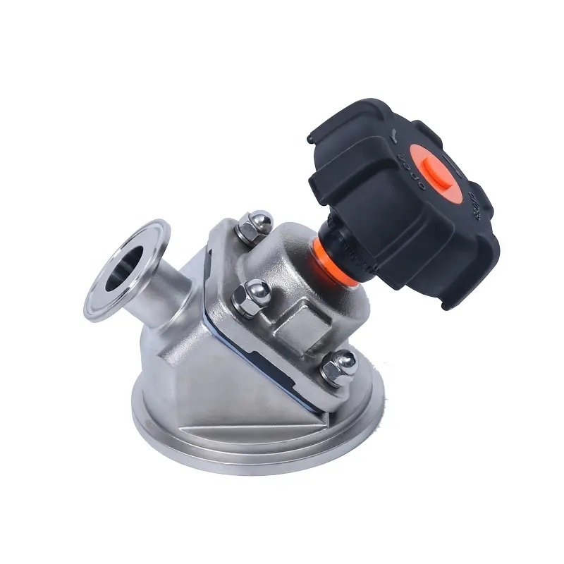 Durable 304 316 Stainless Steel Flush Tank Diaphragm Valve for Reliable Performance