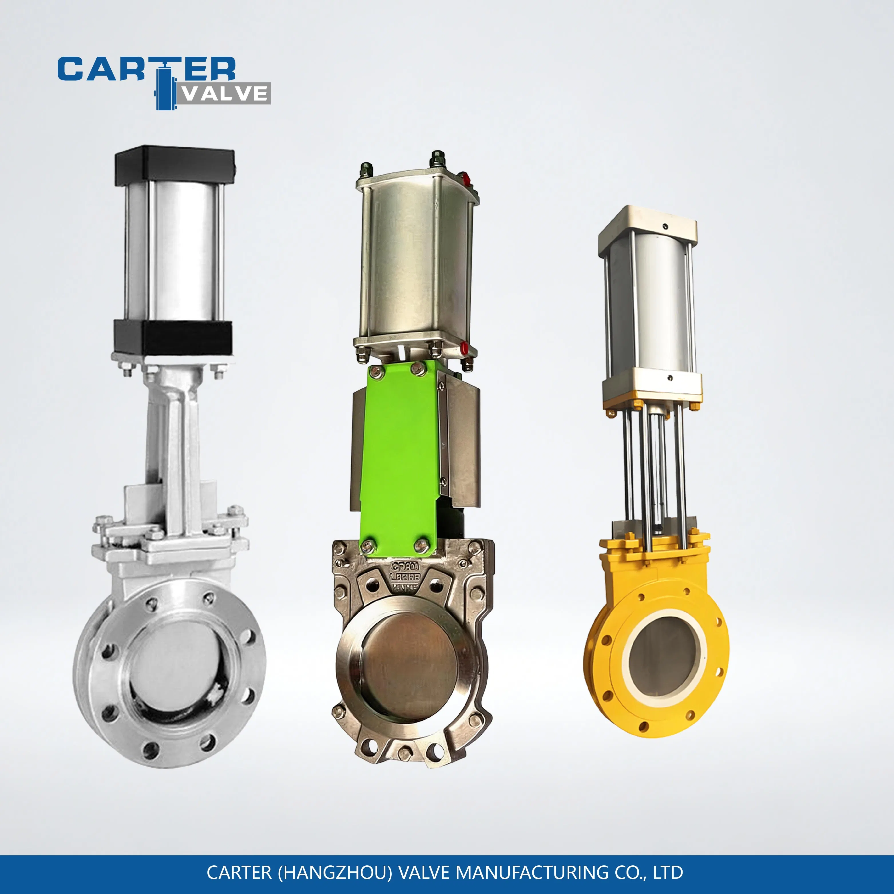 Slide Gate Valve Knife Gate Valve Pulp Valve Slurry Valve Sluice Valve Ggg50 Flanged FF Pneumatic Rising Stem Slurry ANSI API