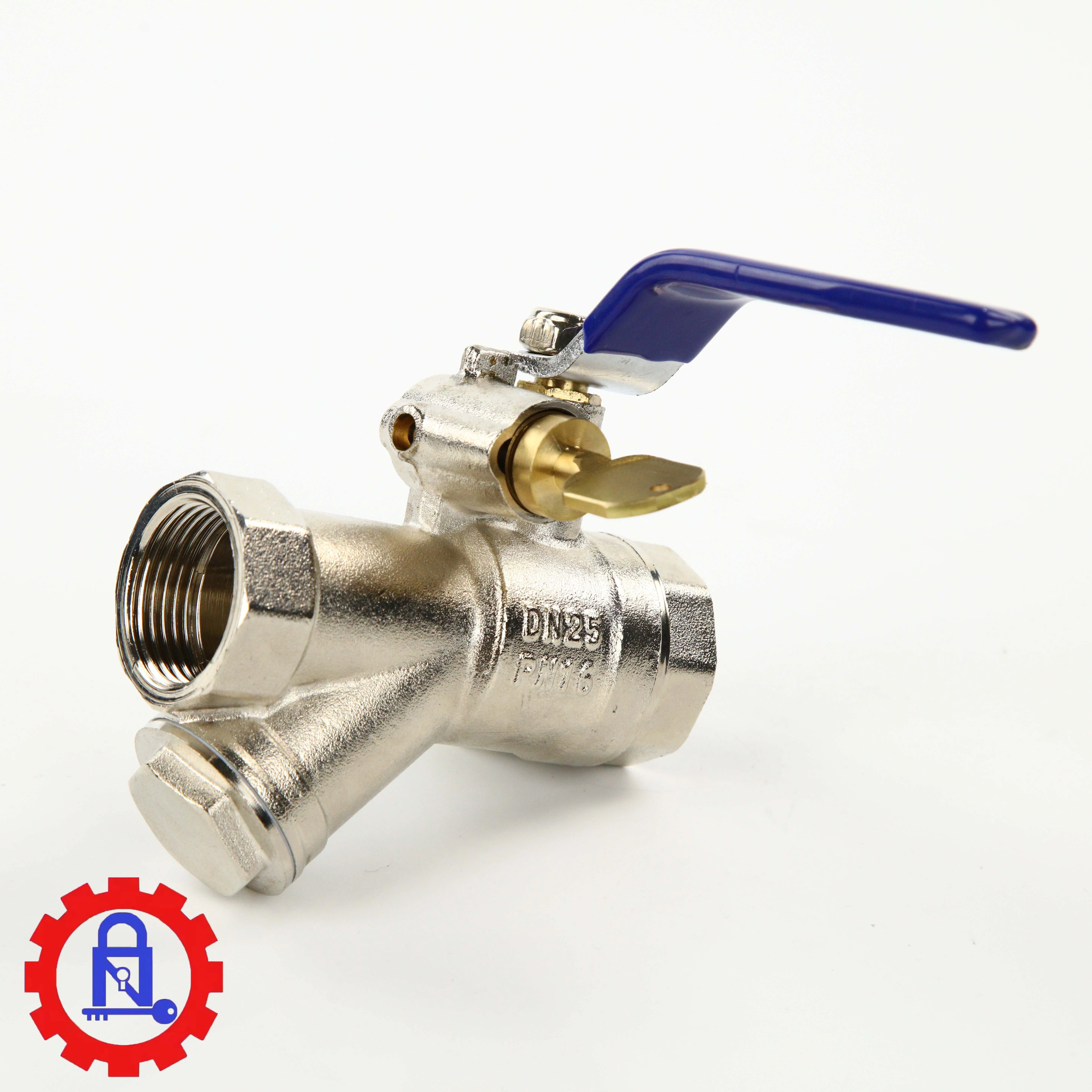 Premium 1/2" Cryogenic Brass Ball Valve for Water and Gas