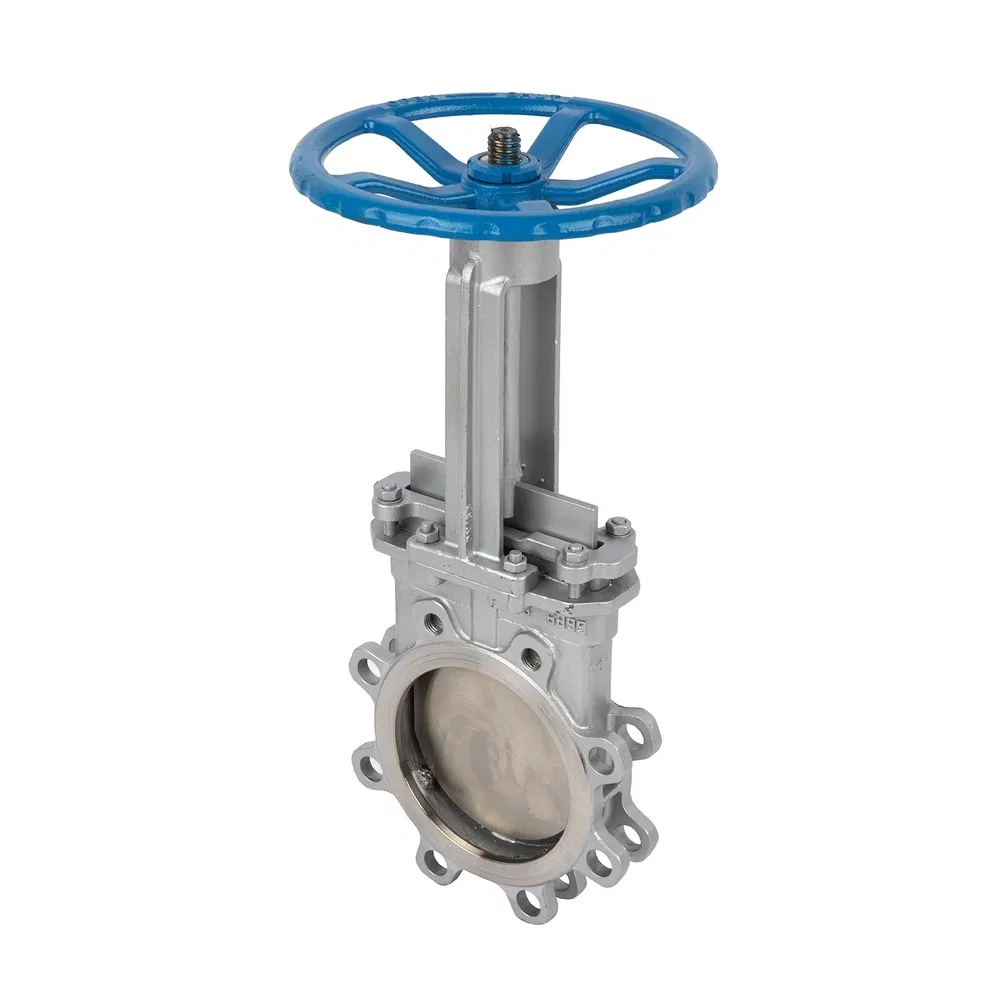Pneumatic-Operated Pz43 Advanced Type Unidirectional Sealing Knife Gate Valve for Sugar Processing