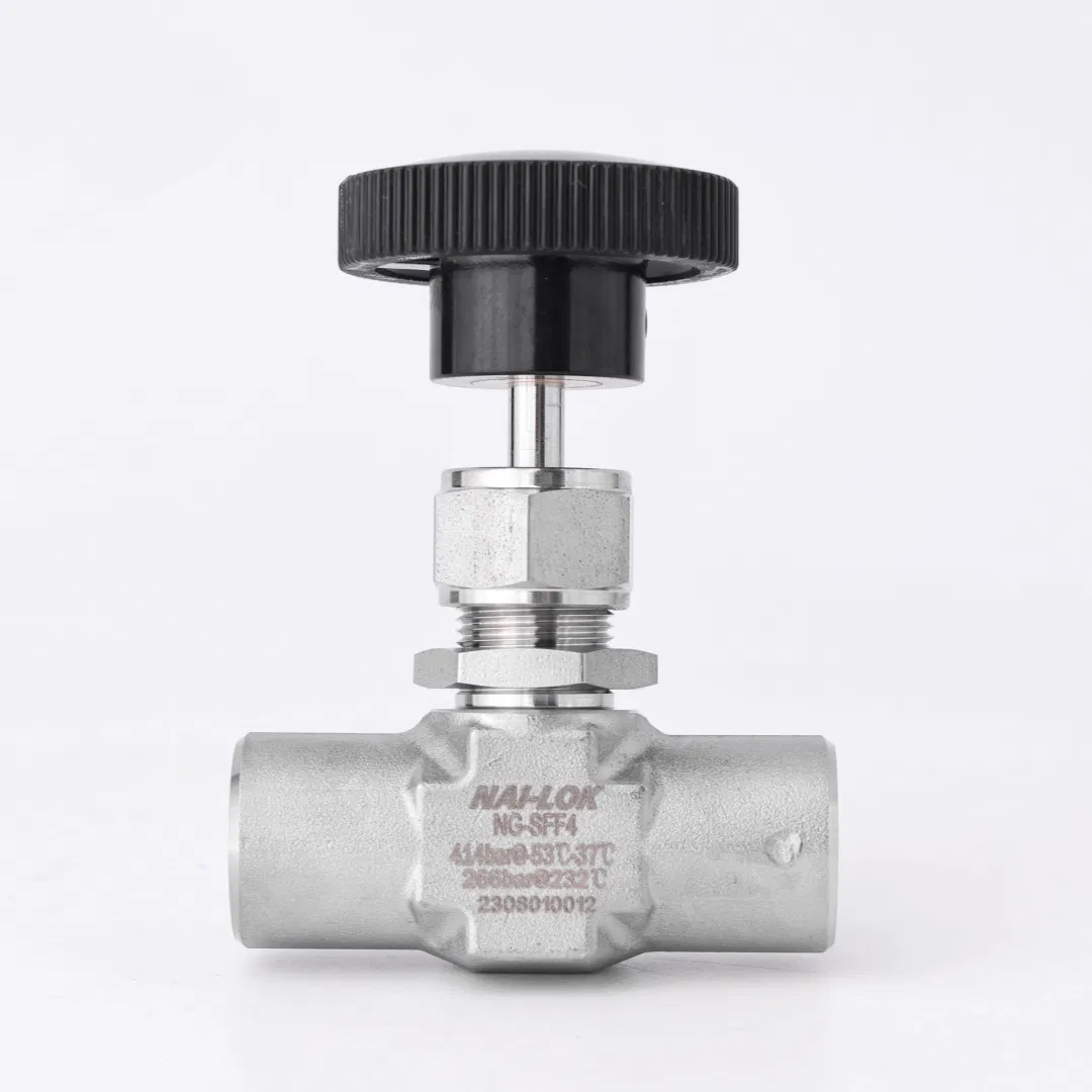 Nailok 6000psi Instrument 1/2 NPT Female Male Gauge Root Valve Socket Weld Needle Valve