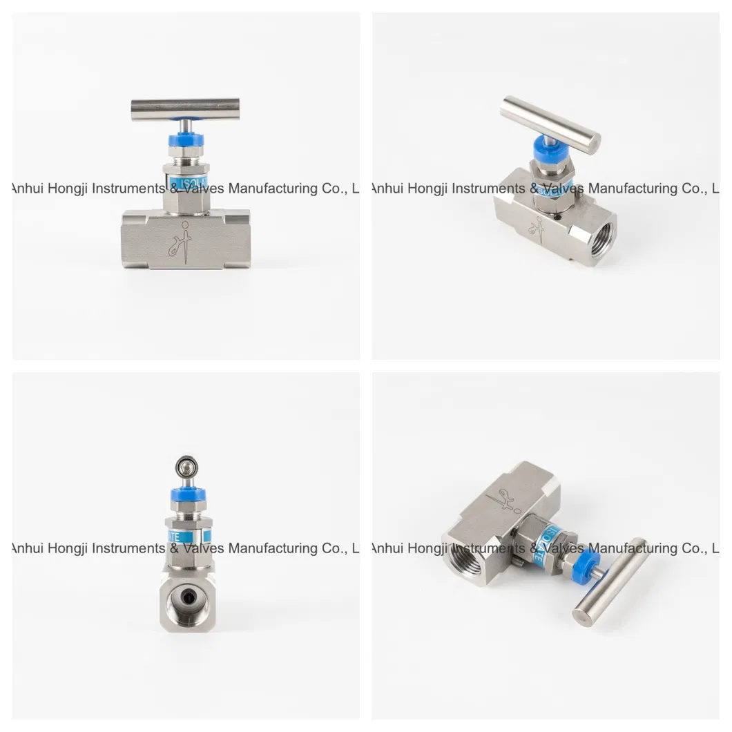 Stainless Steel Needle Valve Top View