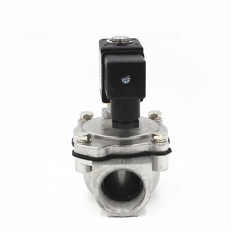 DMF-Z-20 Series 2/2 Ways Direct Acting Right Angle Pulse Valve Pneumatic Dust Diaphragm Pulse Solenoid Valve
