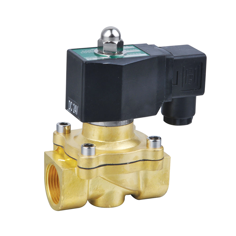 1.5 3 Inch 2 Way Gas Pinch Brass Auto Parts Solenoid Valve