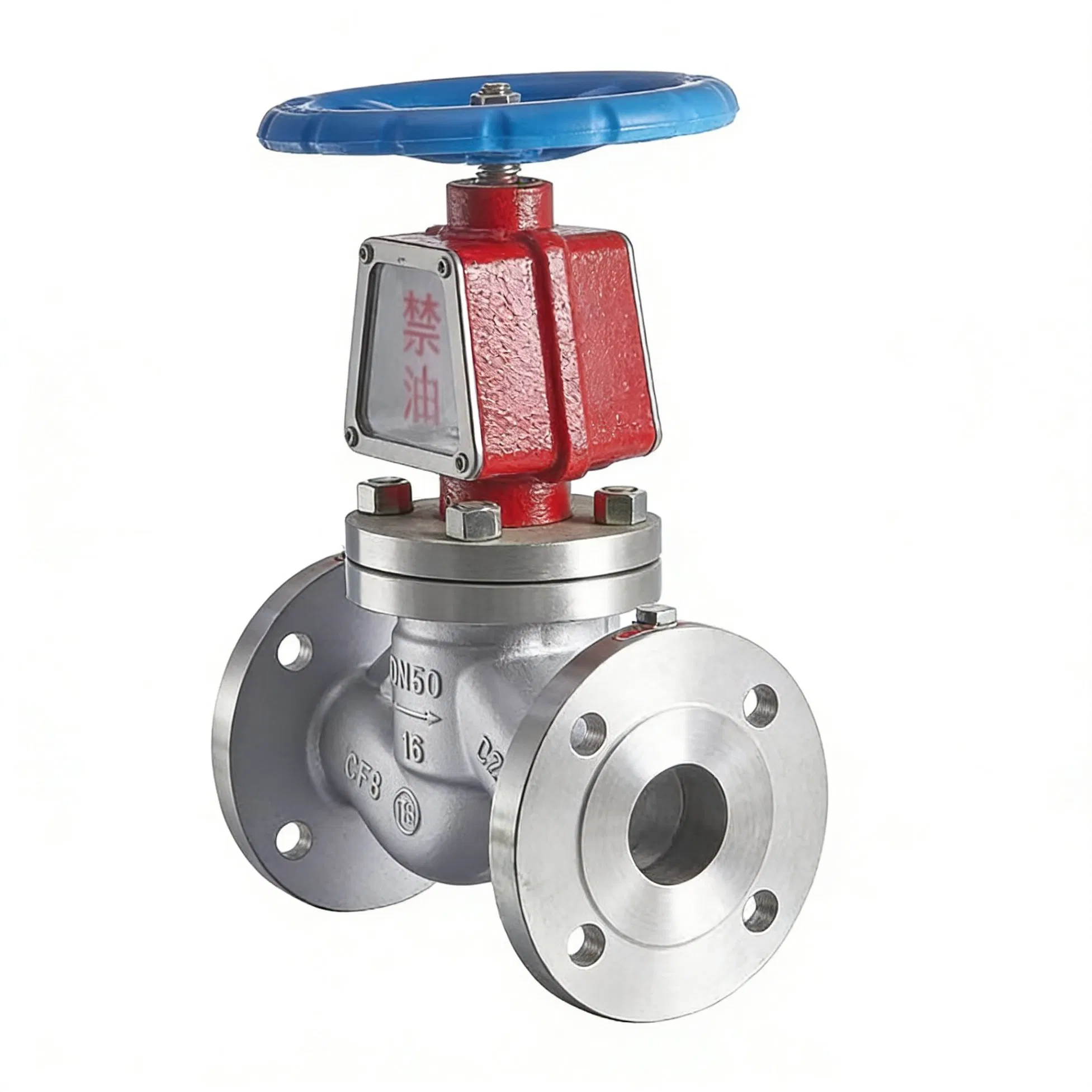 High-Purity Oxygen Service Globe Valve with Cryogenic and High-Pressure Seal Design