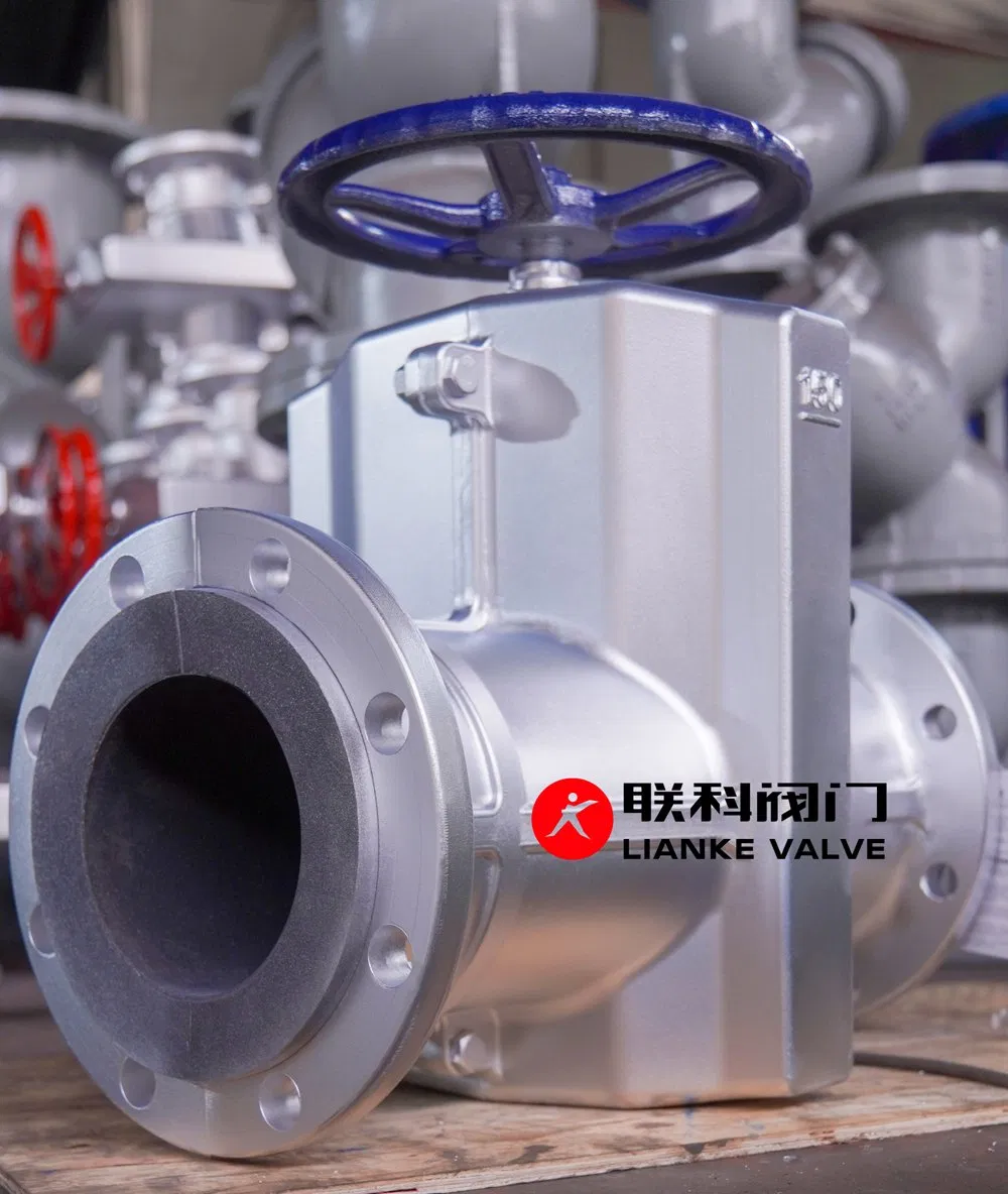 Aluminum Alloy Flange Pinch Valve DN150