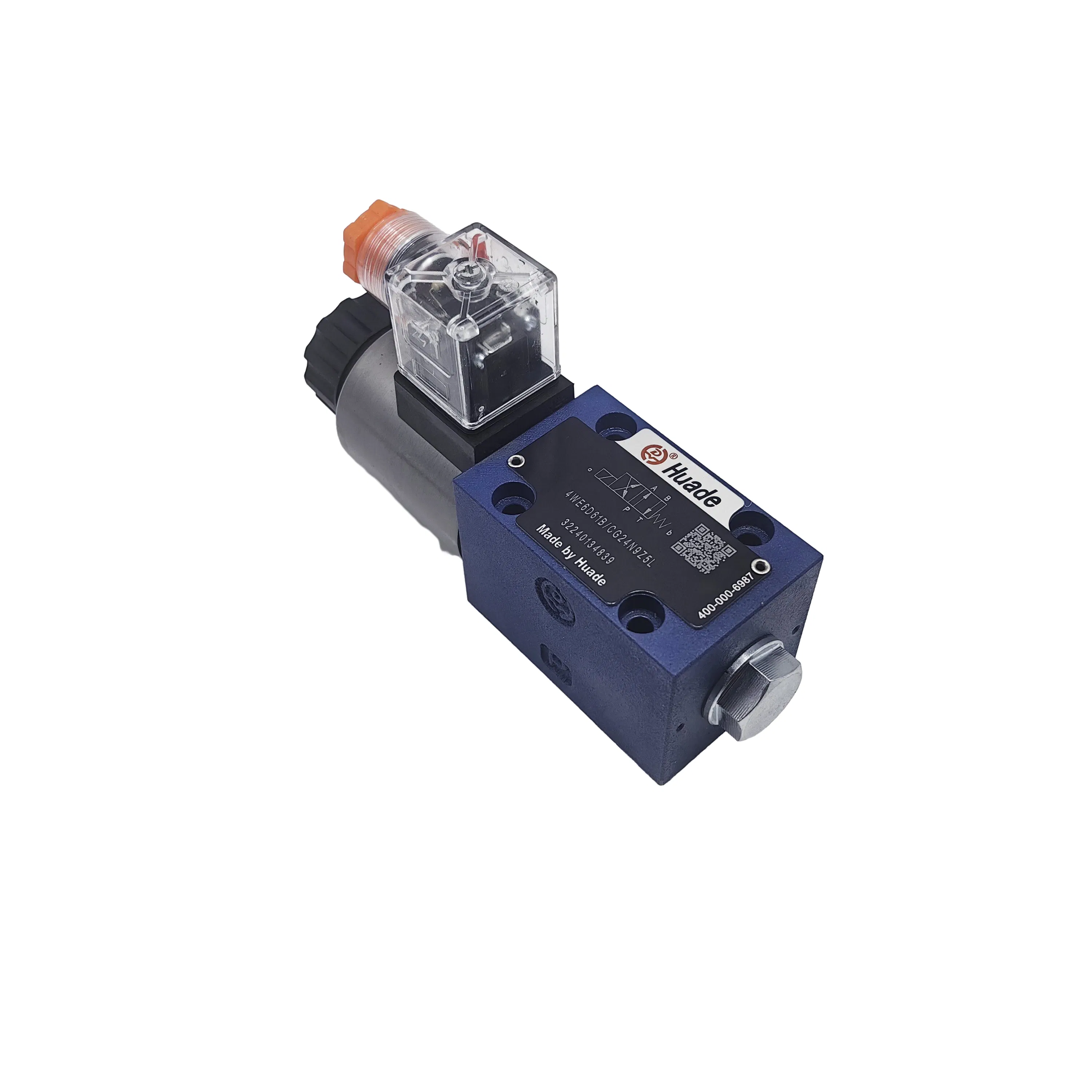 Industrial Hydraulic Solenoid Directional Valve 4WE6D61B/CG24N9Z5L Huade order from china factory