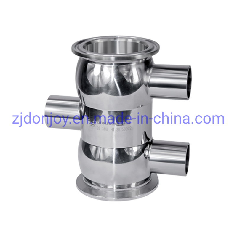 Pneumatic Radial Diaphragm Valve Multi Port Welding